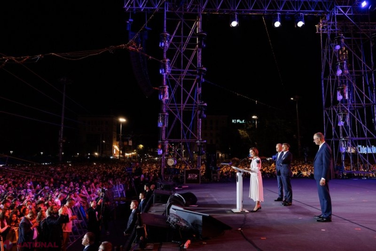 Maia Sandu laudă Moldova în discursul dedicat Zilei Independenței și a drumului european al țării noastre