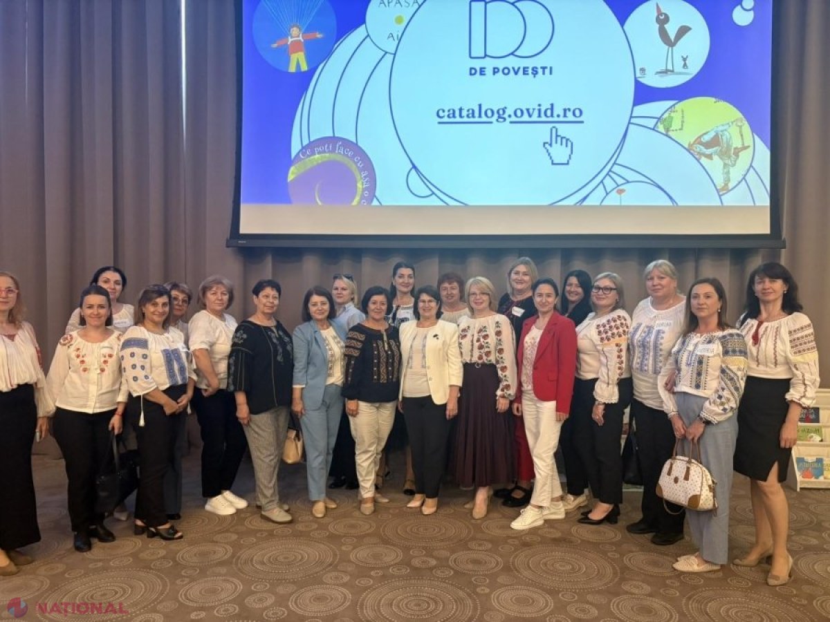 Programul „100 de povești” aduce inovație în grădinițele din Republica Moldova prin formarea cadrelor didactice la Iași