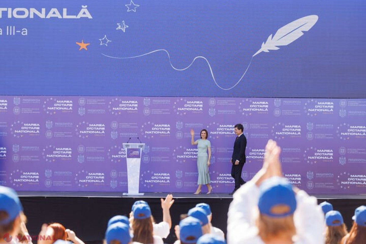 Maia Sandu: Limba română – punte de unitate și mândrie națională la Marea Dictare 2025