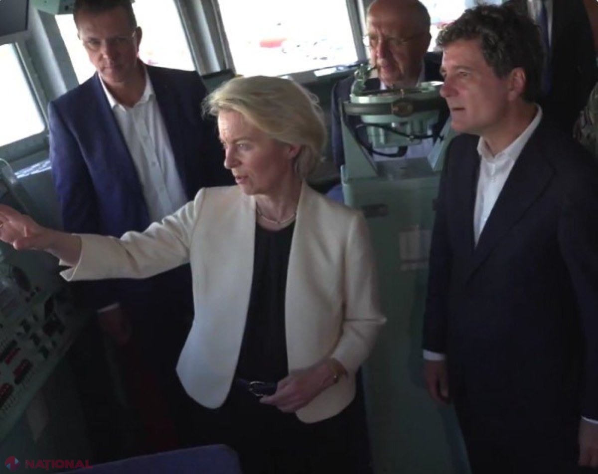 Ursula von der Leyen laudă rolul strategic al României în securitatea europeană și îi mulțumește lui Nicușor Dan în timpul vizitei la Constanța
