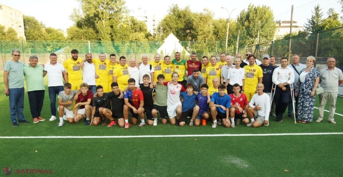 Școala Sportivă Specializată de Fotbal nr. 1 din Chișinău marchează 55 de ani de performanță și succes în fotbalul autohton