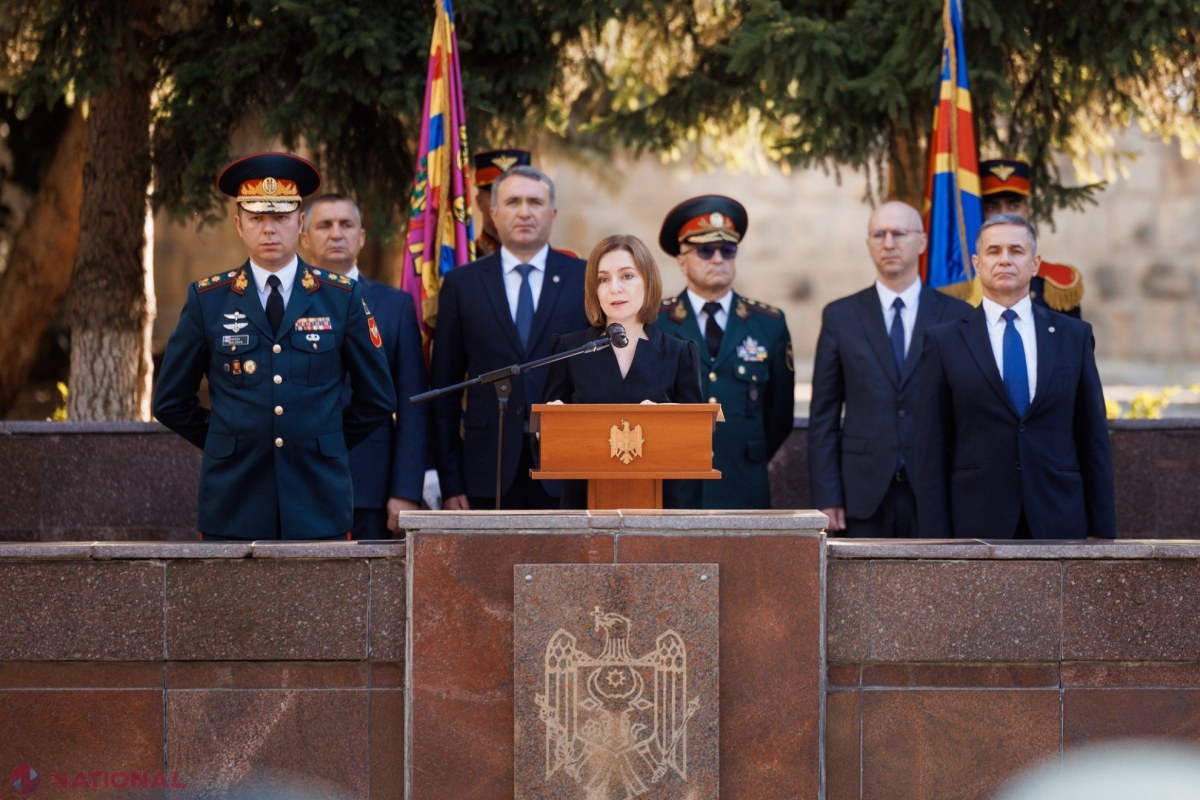 Maia Sandu sărbătorește Ziua Armatei Naționale: Importanța unei armate moderne pentru păstrarea păcii în Moldova