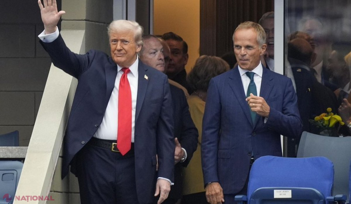 Finala masculină US Open, întârziată din cauza măsurilor stricte de securitate; Trump, întâmpinat cu aplauze și huiduieli la Flushing Meadows