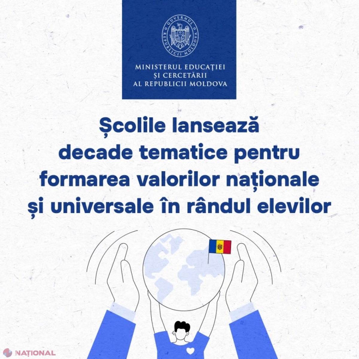 Școlile din Moldova îmbogățesc educația elevilor prin decade tematice dedicate valorilor naționale și universale