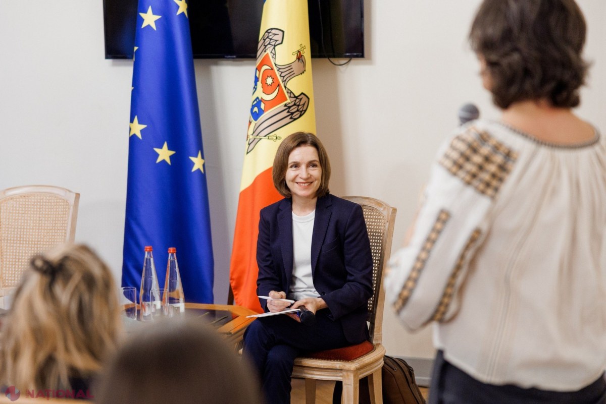 Maia Sandu s-a întâlnit cu diaspora din Strasbourg: „Alegerile noastre hotărăsc viitorul R. Moldova”