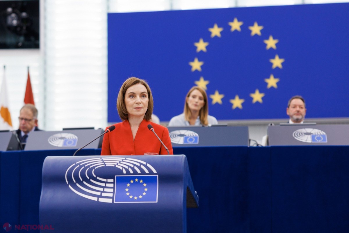 Mesajul Maiei Sandu din Parlamentul European: Alegem un Parlament care să apropie Moldova de UE în fața provocărilor majore