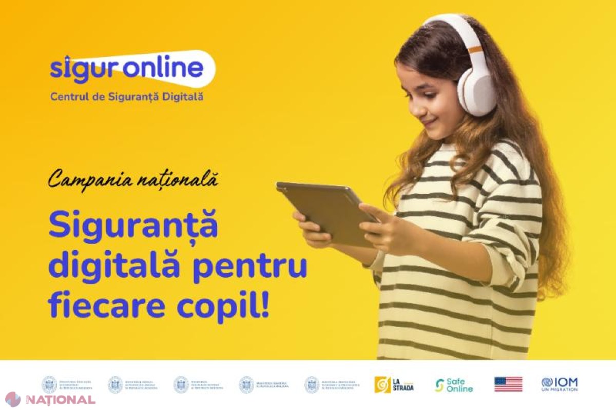 Lansare campanie națională pentru siguranța online a copiilor: telefoane de ajutor și instruiri pentru părinți și profesori!