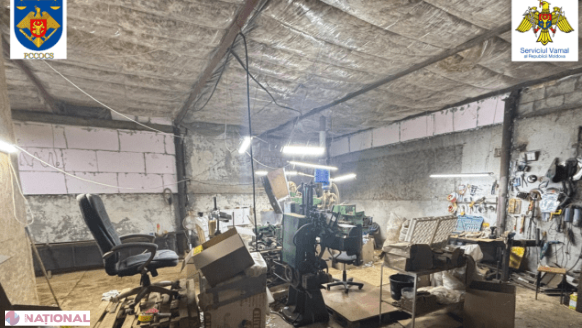 Fabrică ilegală de țigări descoperită lângă vama Leușeni–Albița: un cetățean ruso-armean reținut de autorități