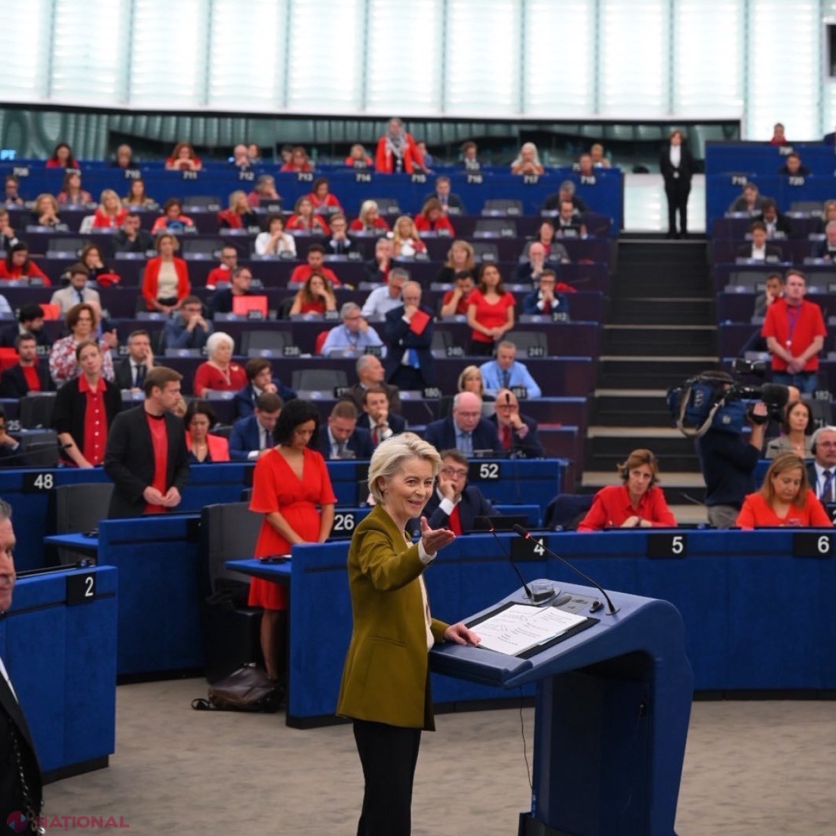 Ursula von der Leyen prezintă strategii și provocări pentru viitorul Europei în fața Parlamentului European: Flancul estic și relațiile comerciale în centrul atenției