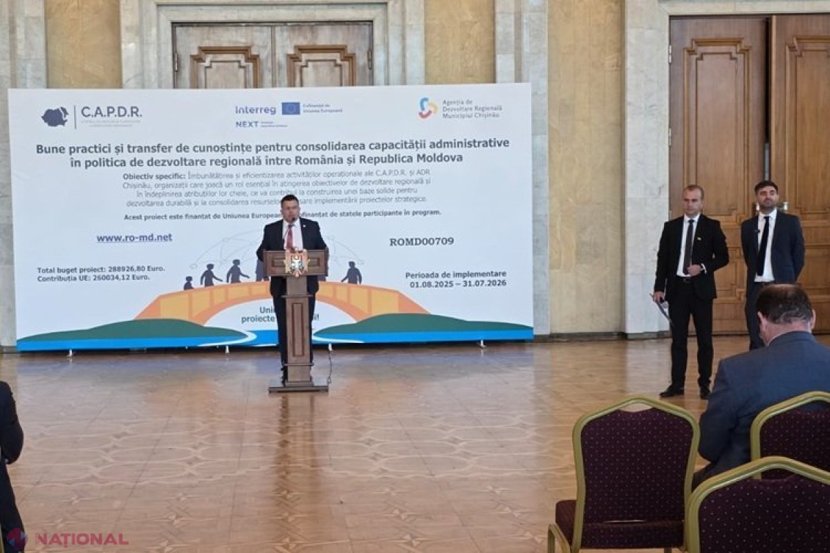 Moldova și România își unesc forțele pentru o strategie de dezvoltare regională comună