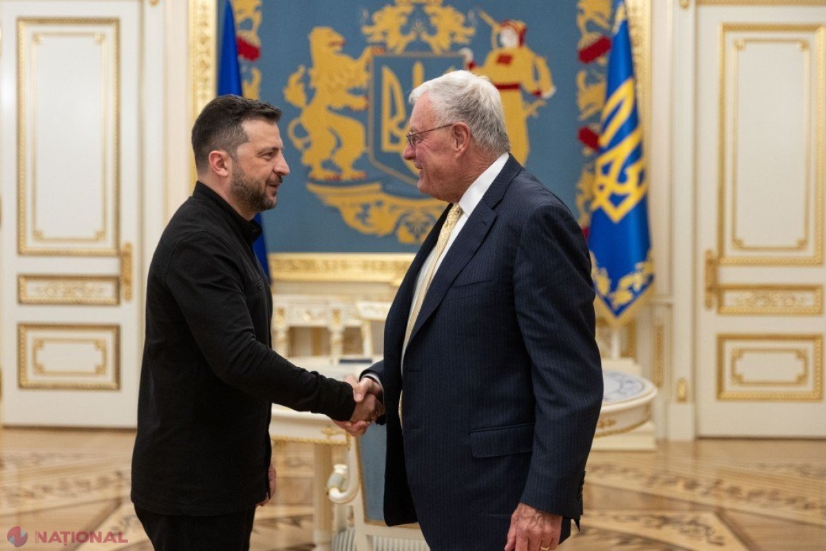 Zelenski și trimisul lui Trump, Kellogg, discută la Kiev despre securitatea Ucrainei și presiunea asupra Rusiei
