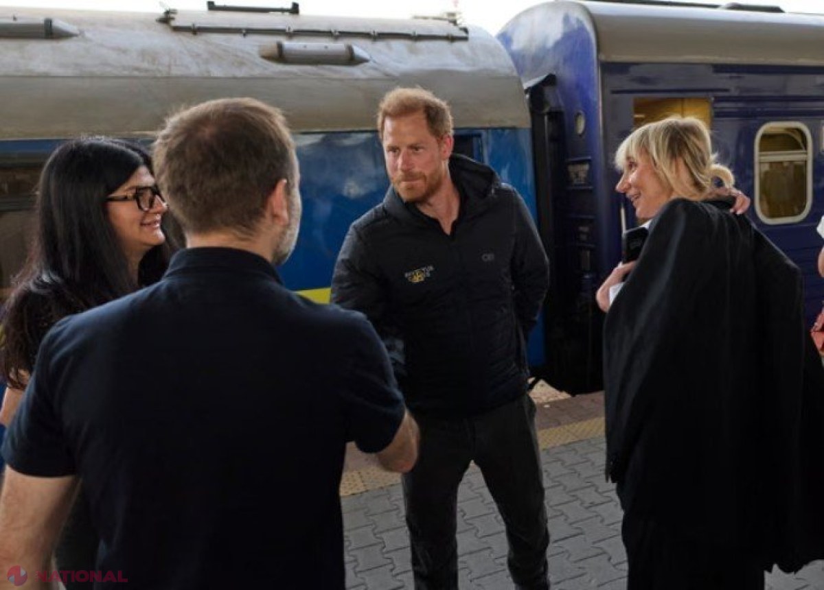 Prințul Harry în vizită la Kiev: susținere pentru reabilitarea veteranilor ucraineni răniți în război