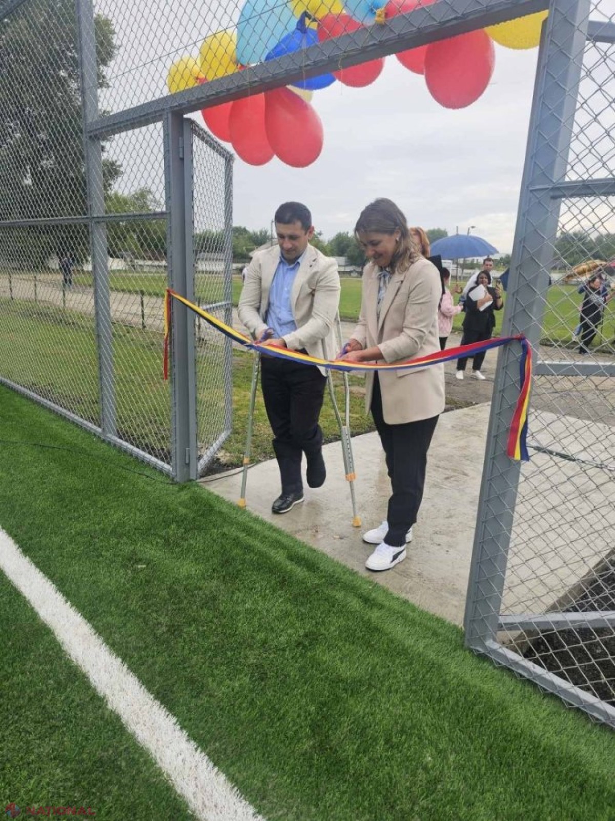 Nou teren de minifotbal inaugurat la Bălți, datorită investițiilor substanțiale ale Ministerului Educației și Cercetării
