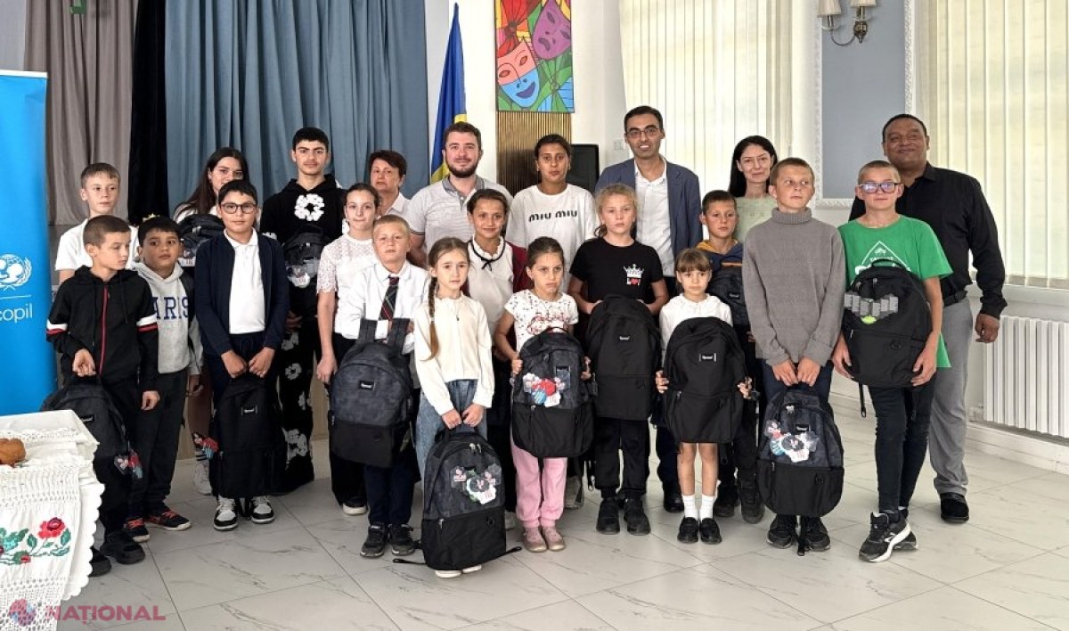 Sprijin educațional pentru elevii romi din Mingir: ghiozdane și rechizite noi pentru un viitor mai bun