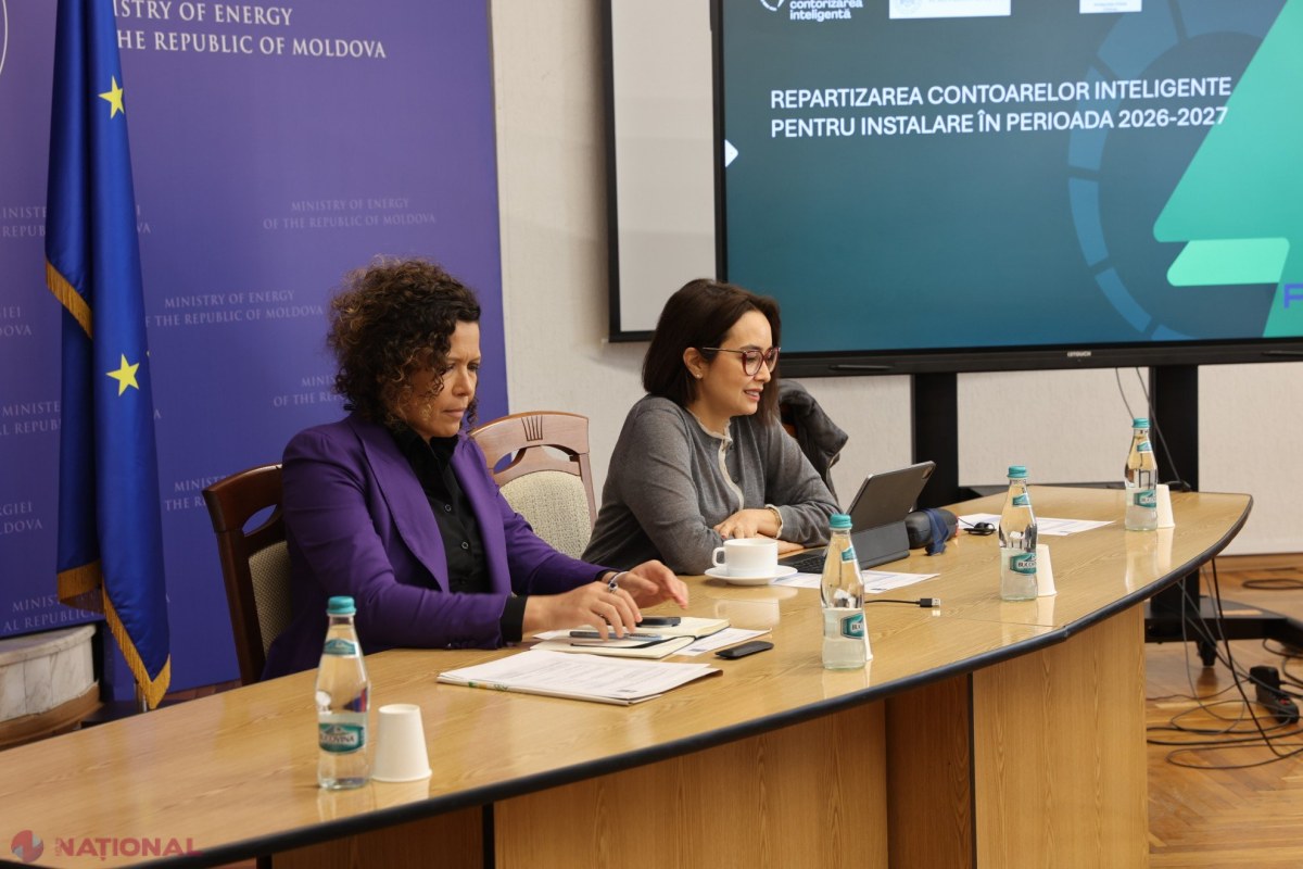 Ministerul Energiei și PNUD Moldova organizează reuniune pentru monitorizarea programului de contoare inteligente