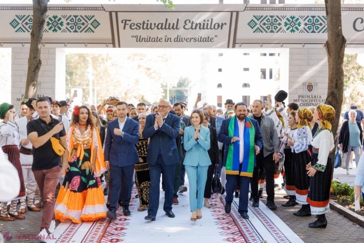 Maia Sandu subliniază la Festivalul Etniilor 2025: Unitate și pace pentru toți moldovenii