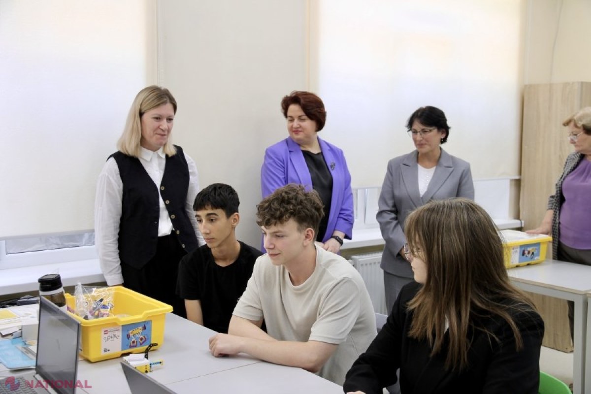 Liceul „Ștefan Vodă” din Ștefan Vodă deschide primul FabLab pentru proiecte inovative ale elevilor