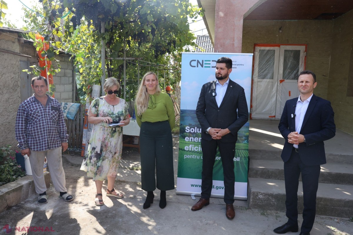 Gospodării din mediul rural ale Moldovei beneficiază de reabilitare energetică cu sprijin european și german