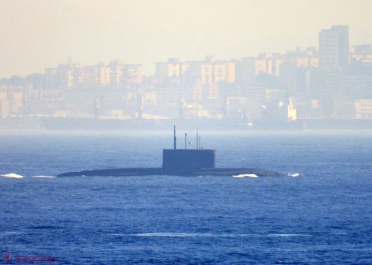Submarin rusesc cu probleme tehnice serioase în largul Gibraltarului, în drumul său spre Atlantic