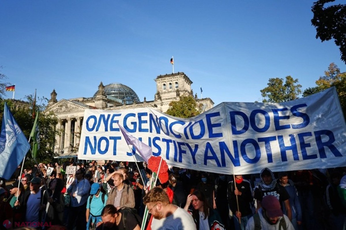 Zeci de mii de oameni cer sfârșitul războiului din Gaza: Berlinul se ridică împotriva politicii Israelului și a genocidului