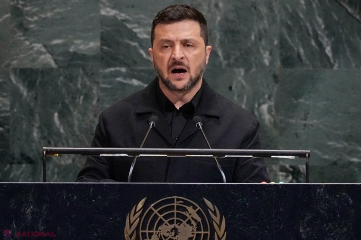 Zelenski acuză Rusia de utilizarea 