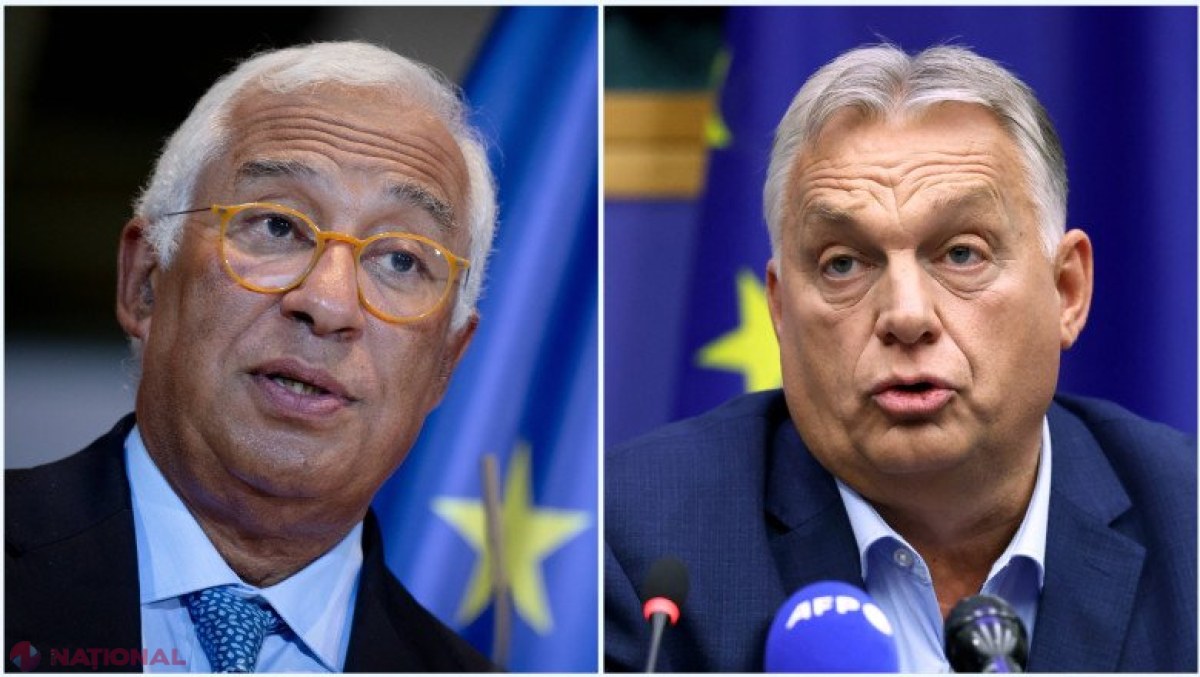 Antonio Costa se opune veto-ului lui Orban pentru a facilita aderarea Ucrainei și Moldovei la UE
