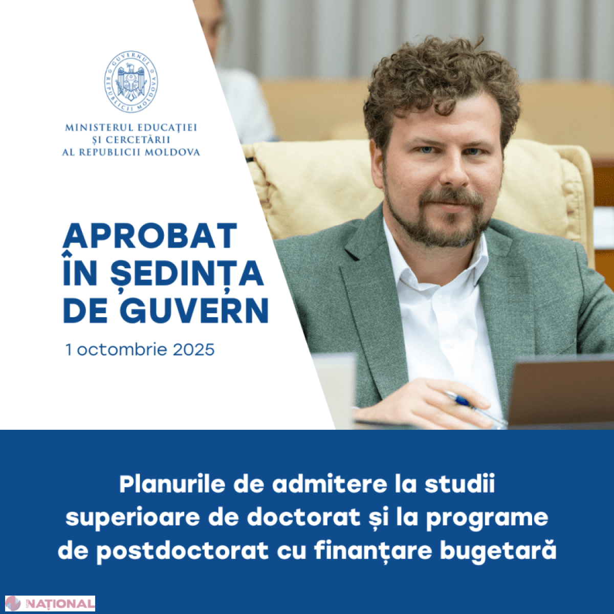 Noi oportunități pentru cercetători: Guvernul aprobă granturi doctorale și postdoctorale cu finanțare de stat pentru 2025-2026