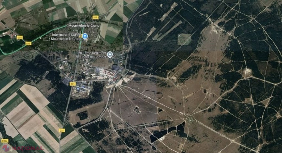 Dronă suspectă survolează baza militară franceză Mourmelon-le-Grand, unde s-au instruit militari ucraineni