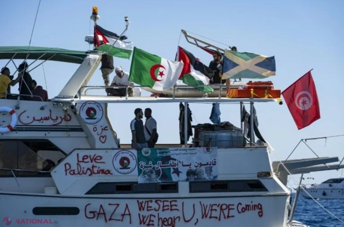 Gaza: Flotila Global Sumud își continuă drumul, ignorând interceptările israeliene și tensiunile internaționale
