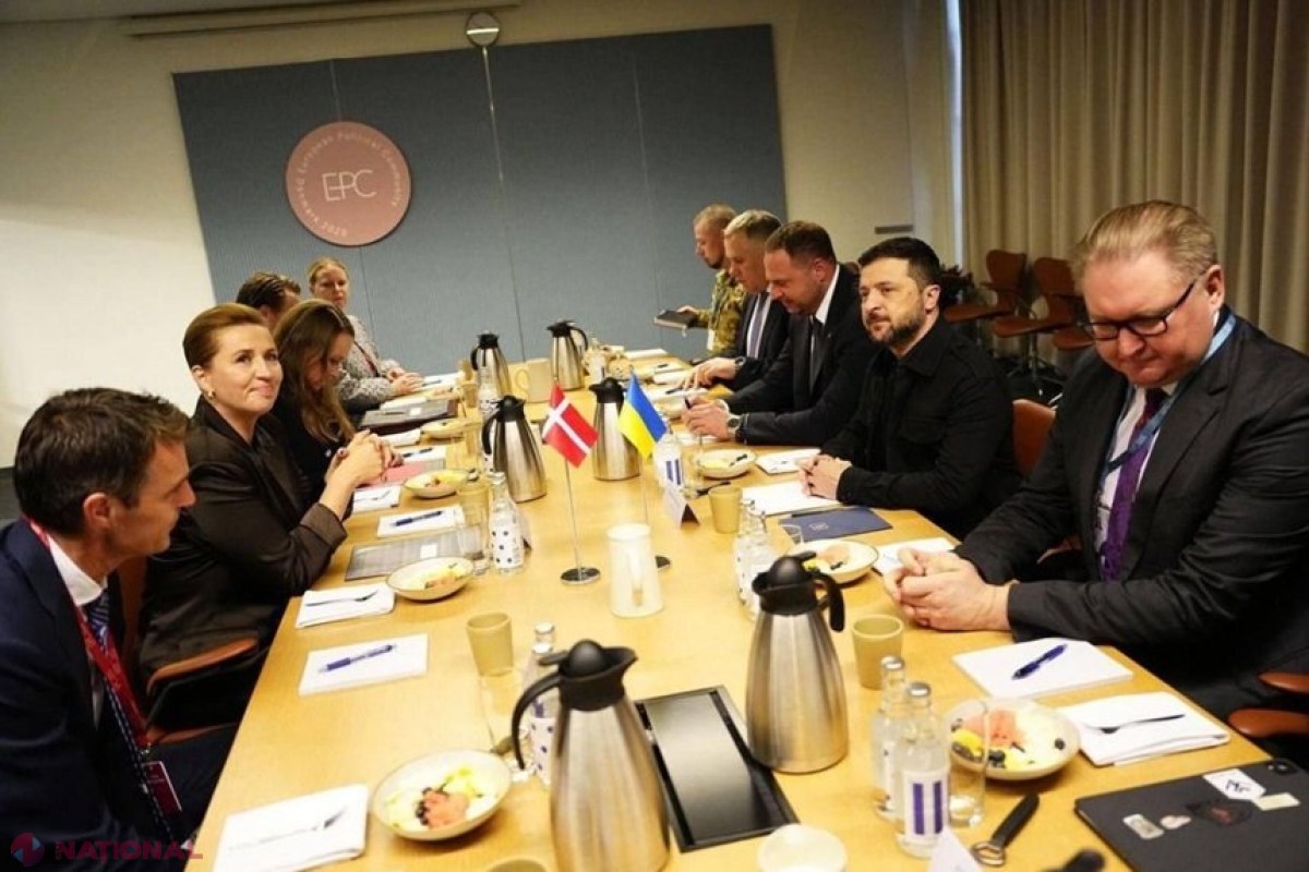 Zelenski avertizează la Copenhaga: Rusia ar putea încălca spațiul aerian oriunde în Europa