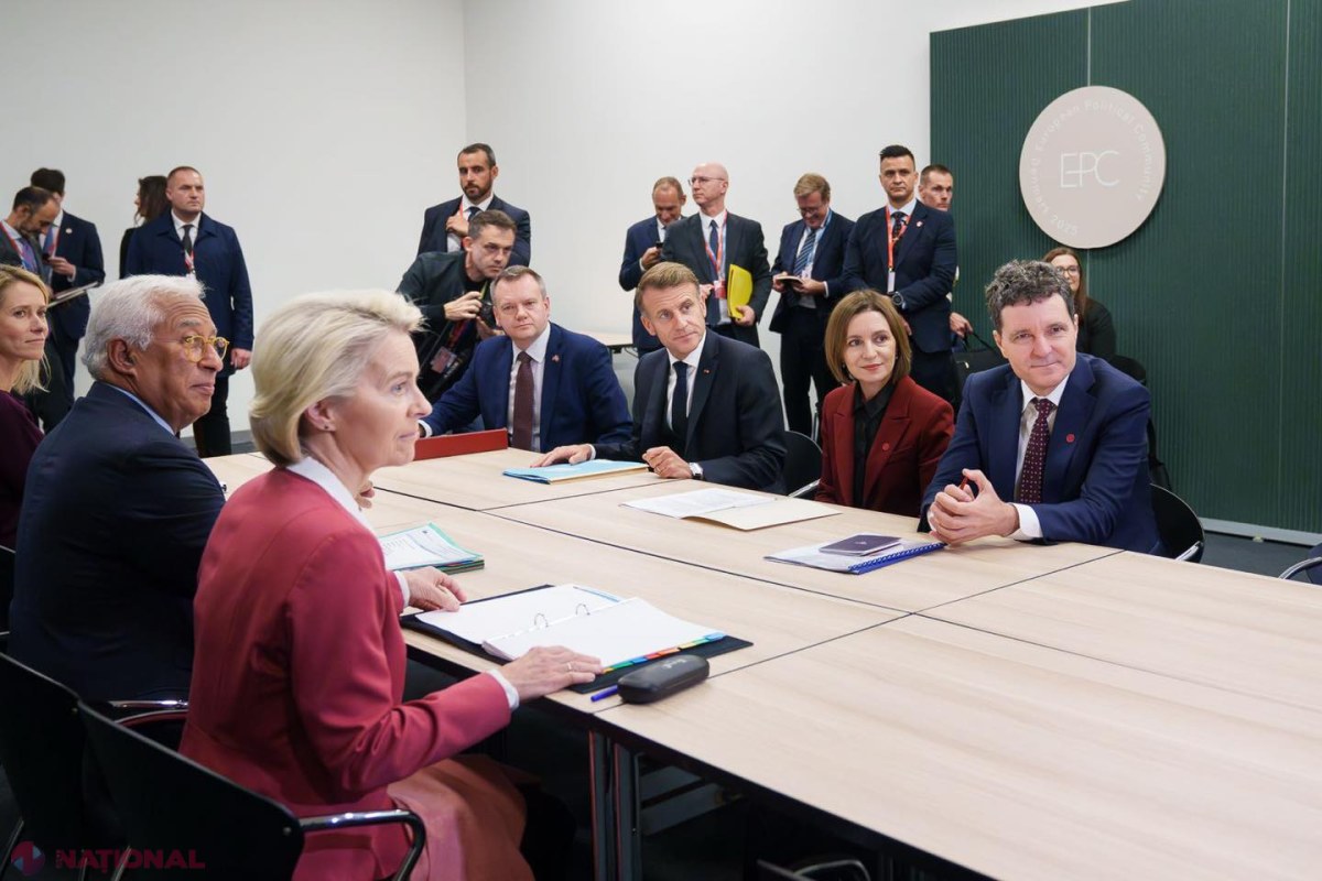 România își continuă sprijinul pentru integrarea Republicii Moldova în familia europeană, spune Nicușor Dan după întâlnirea cu Maia Sandu la Summitul CPE