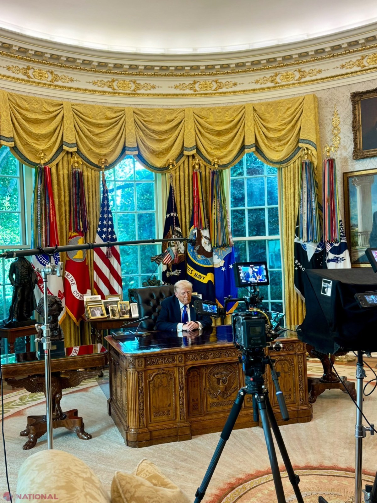 Trump solicită Israelului încetarea bombardamentelor în Gaza, susținând că Hamas este pregătit pentru pace durabilă