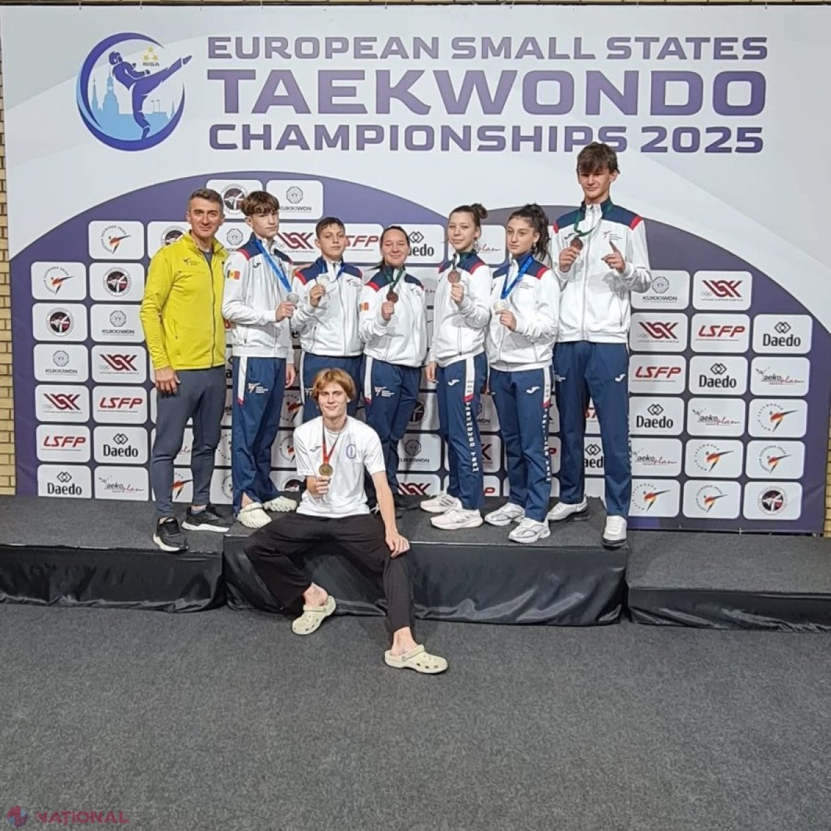 Moldova triumfă cu șapte medalii la Campionatul European de Taekwondo pentru țările mici