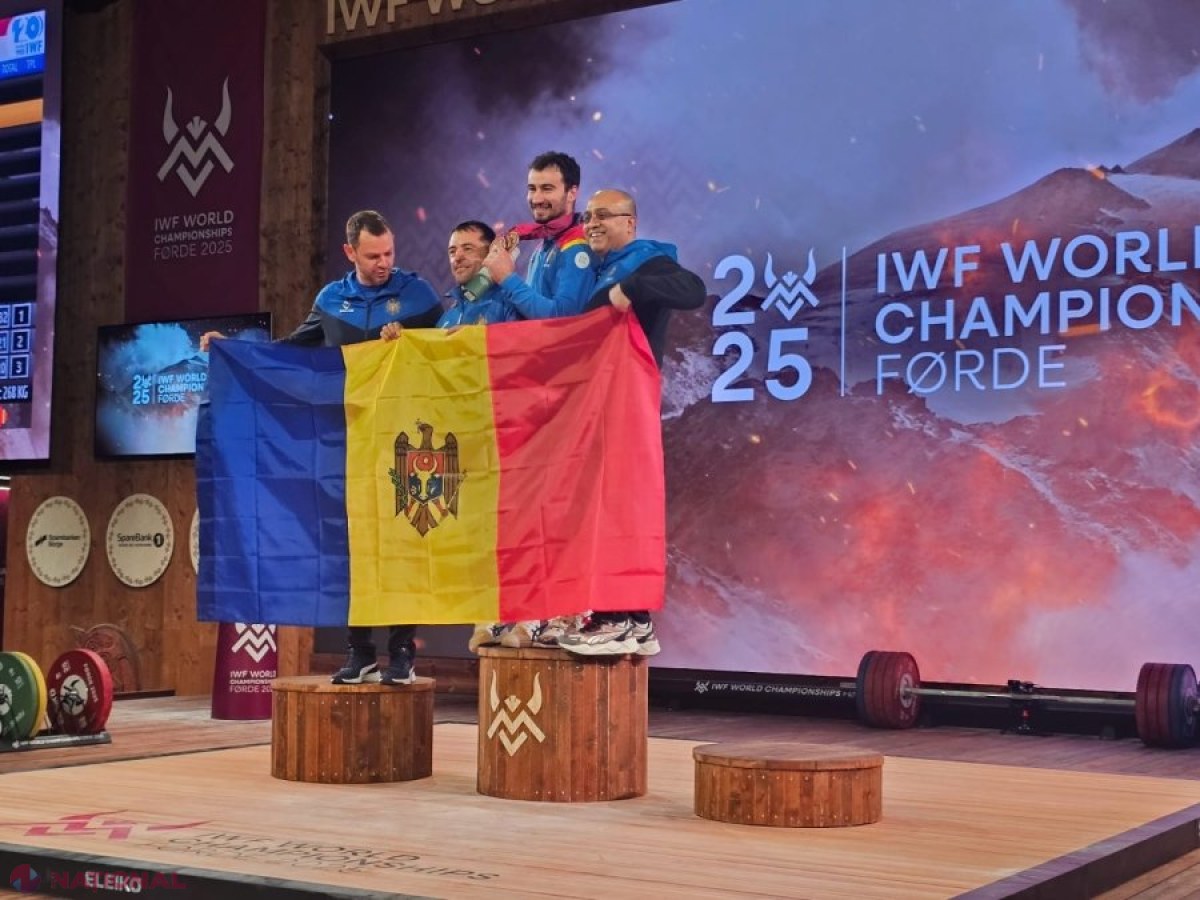 Marin Robu cucerește trei medalii de bronz la Mondialele de haltere din Norvegia, confirmându-și valoarea internațională