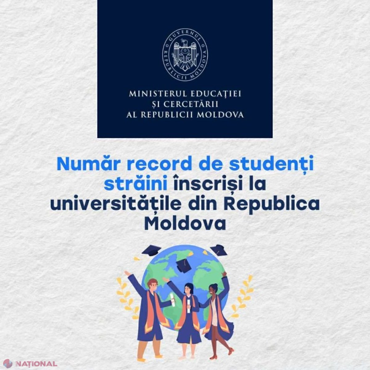 Moldova atrage tot mai mulți studenți internaționali: număr record de înscrieri la universitățile autohtone