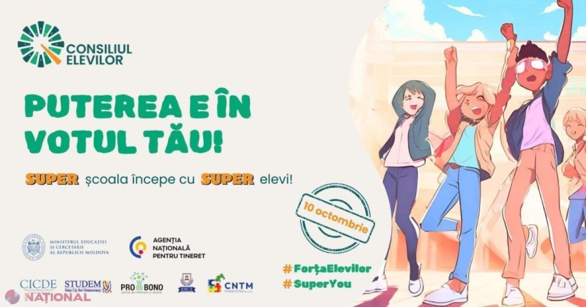 Alegeri simultane reușite pentru Consiliile Școlare ale Elevilor în Moldova: Sprijin financiar și spirit civic activat în școli