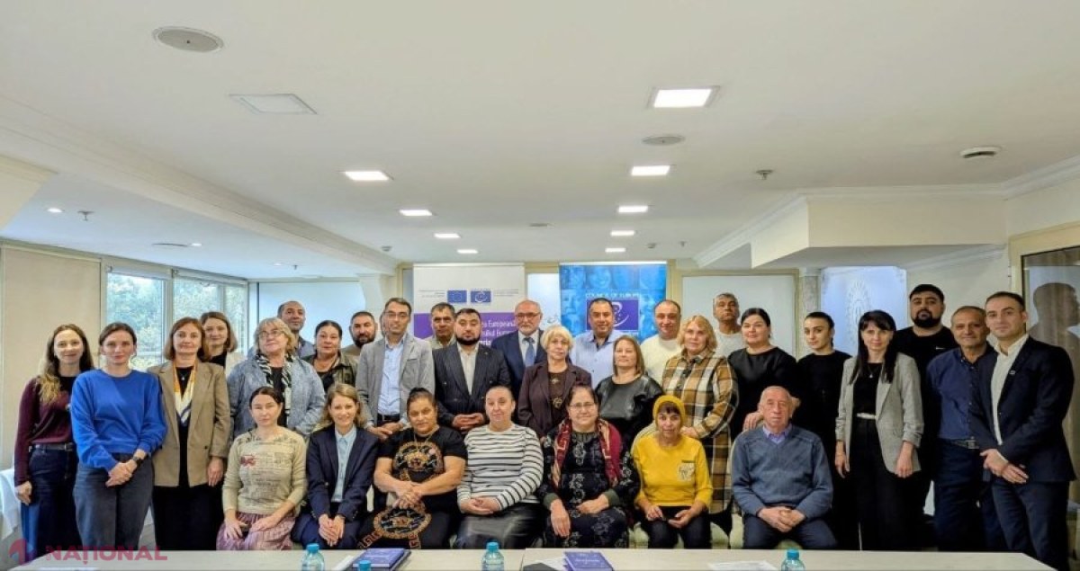Mediatori comunitari romi își unesc forțele la Chișinău pentru combaterea discriminării în educație