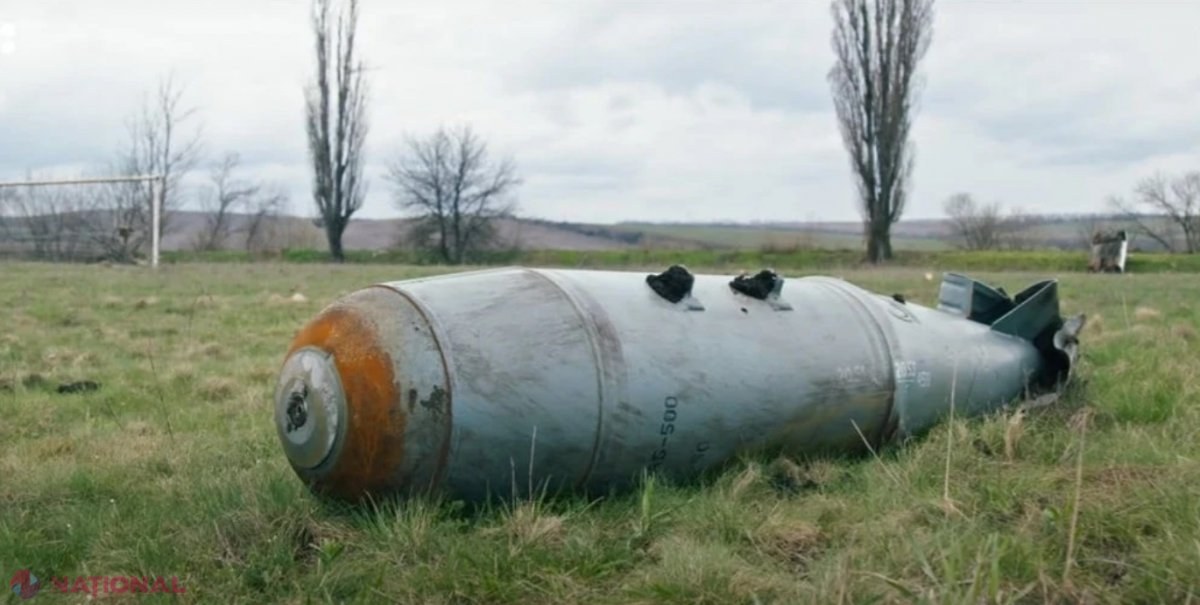 O nouă GAFĂ făcută de „cea de-a doua armată a lumii”. O bombă din perioada sovietică de peste 500 kg a fost „lansată” către Ucraina, dar a aterizat în regiunea rusă Belgorod 