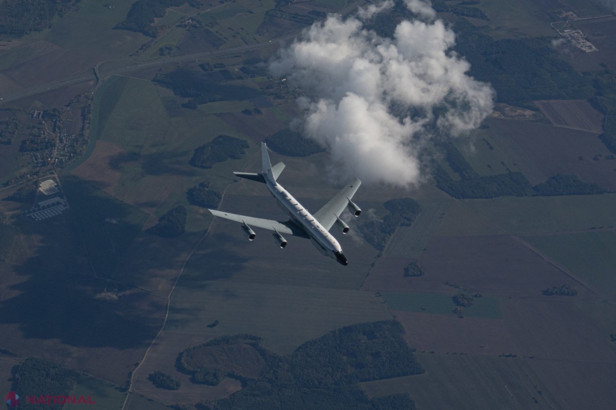 Avioane britanice în misiune de patrulare alături de SUA și NATO lângă granița cu Rusia, trecând prin România