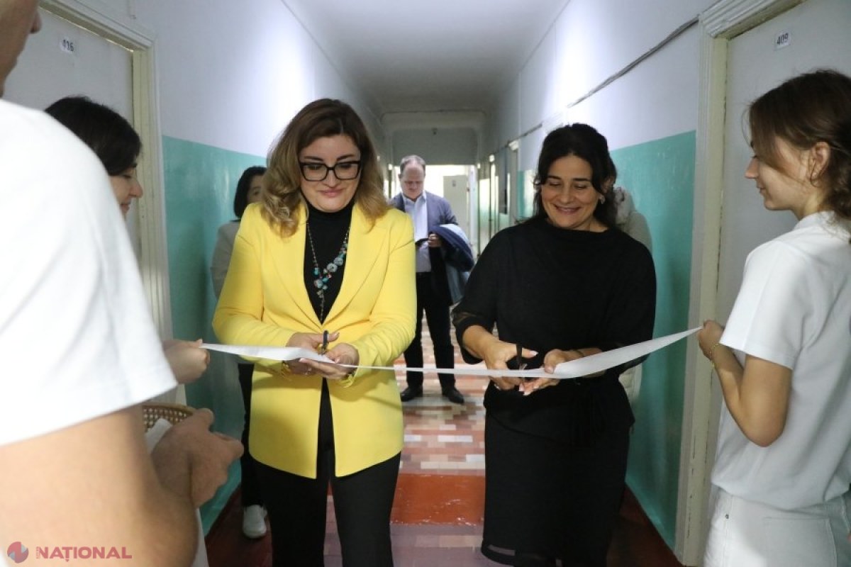 Elevii din programul dual de la Centrul de Excelență în Energetică și Electronică beneficiază de un spațiu modern și renovat pentru un trai mai bun