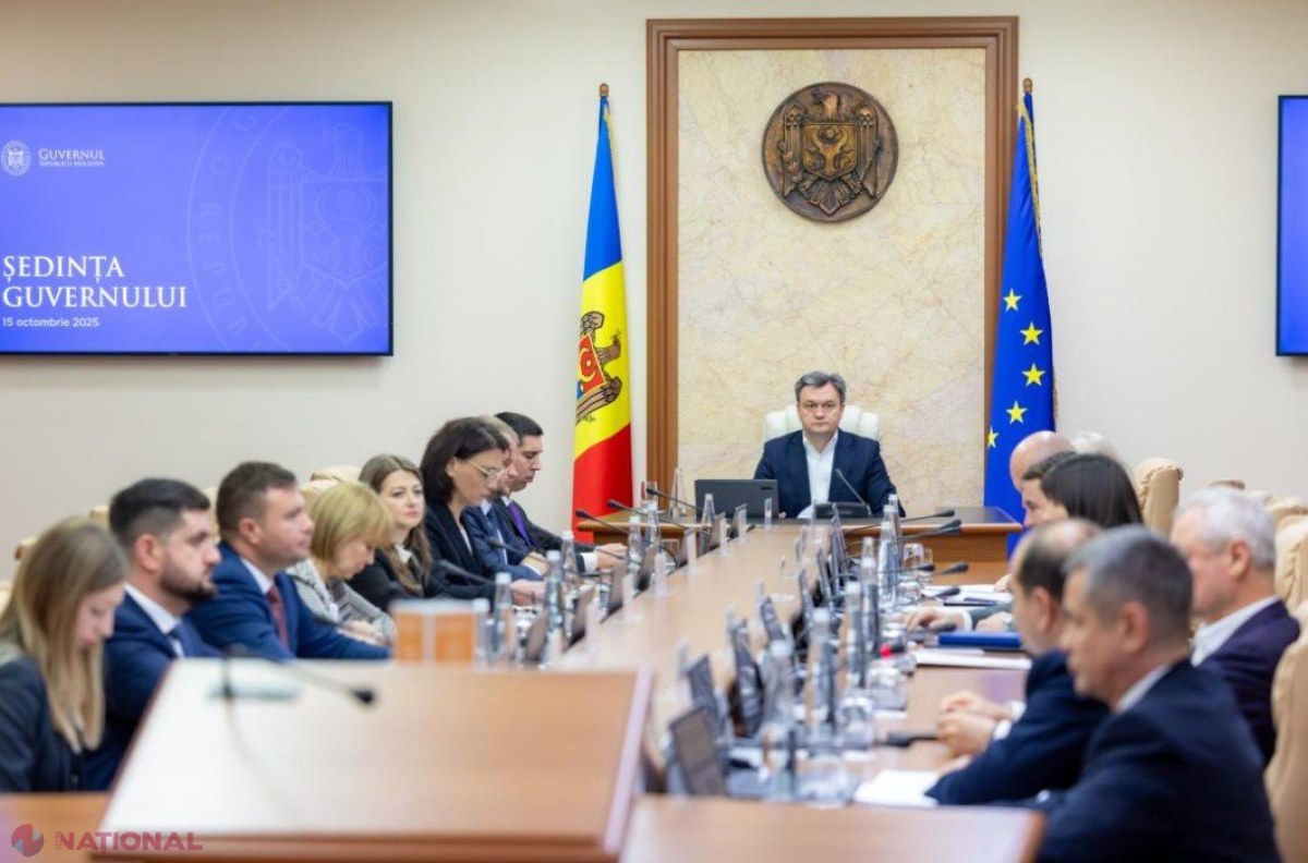 Dorin Recean mulțumește Guvernului pentru eforturile depuse în parcursul european al Moldovei