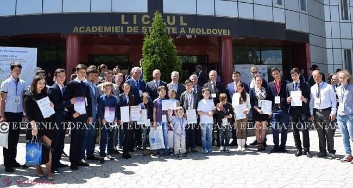 Iată cei mai BUNI elevi INOVATORI din R. Moldova