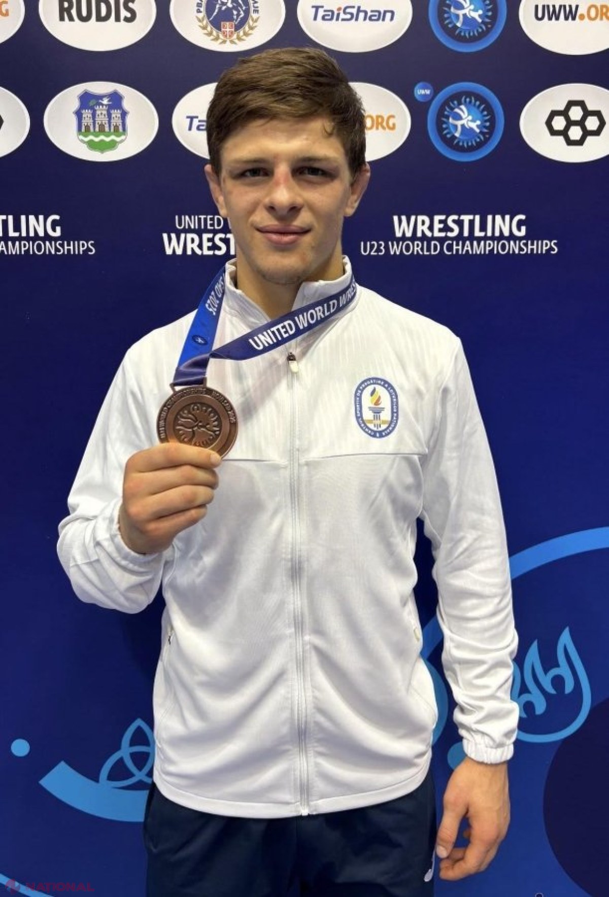 Medalii de argint și bronz cucerite de Vitalie Eriomenco și Alexandru Solovei la Campionatul Mondial U-23 în Serbia