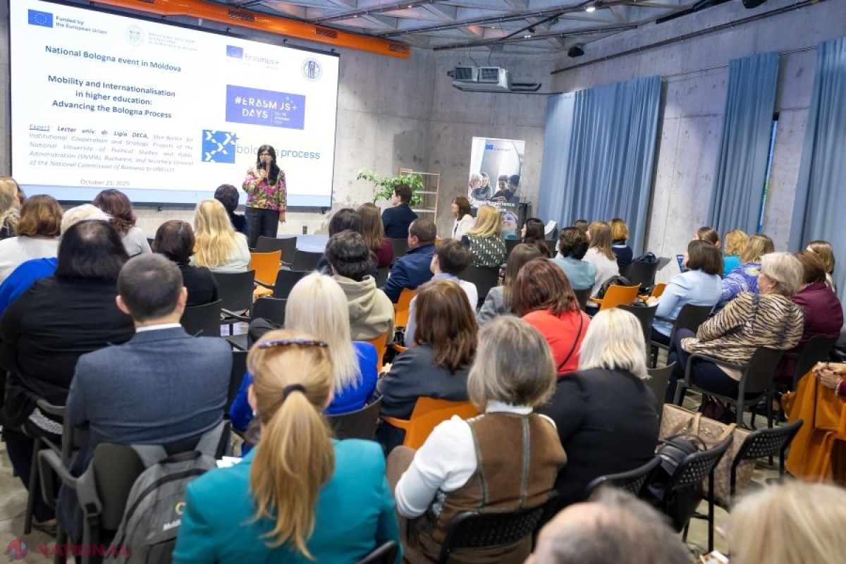 Impuls european pentru învățământul superior din Moldova: seminarul național Erasmus+ și avansarea procesului Bologna