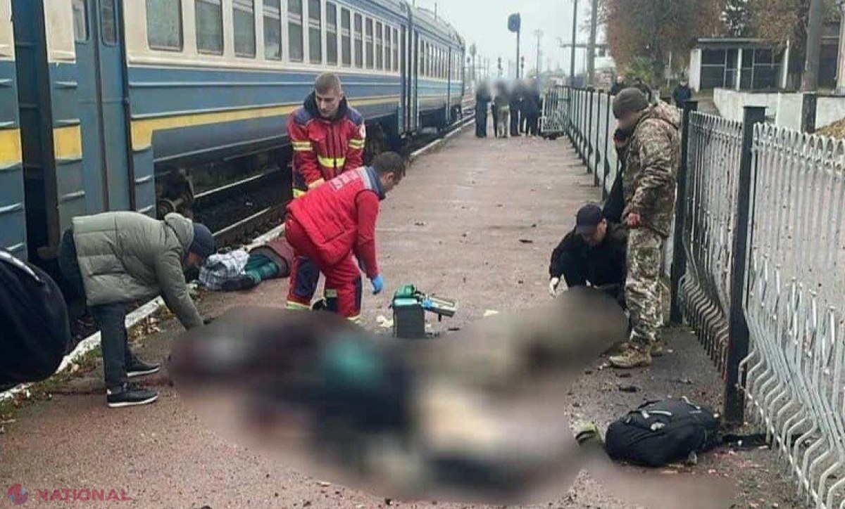 Explozie tragică în gara Ovruci: patru morți și 12 răniți în urma detonării unui dispozitiv exploziv de către un pasager din Harkov