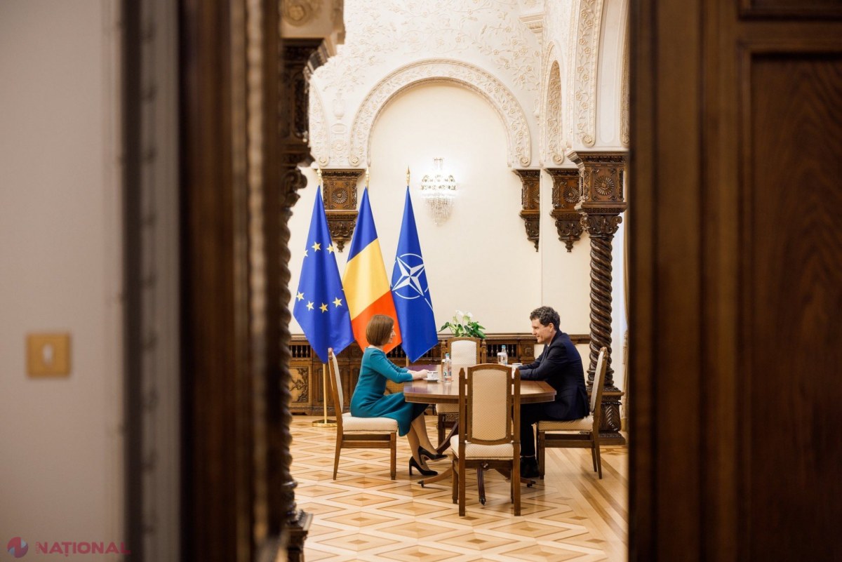 Maia Sandu și Nicușor Dan, întâlnire la București pentru proiecte de colaborare și sprijin în aderarea la UE a Republicii Moldova