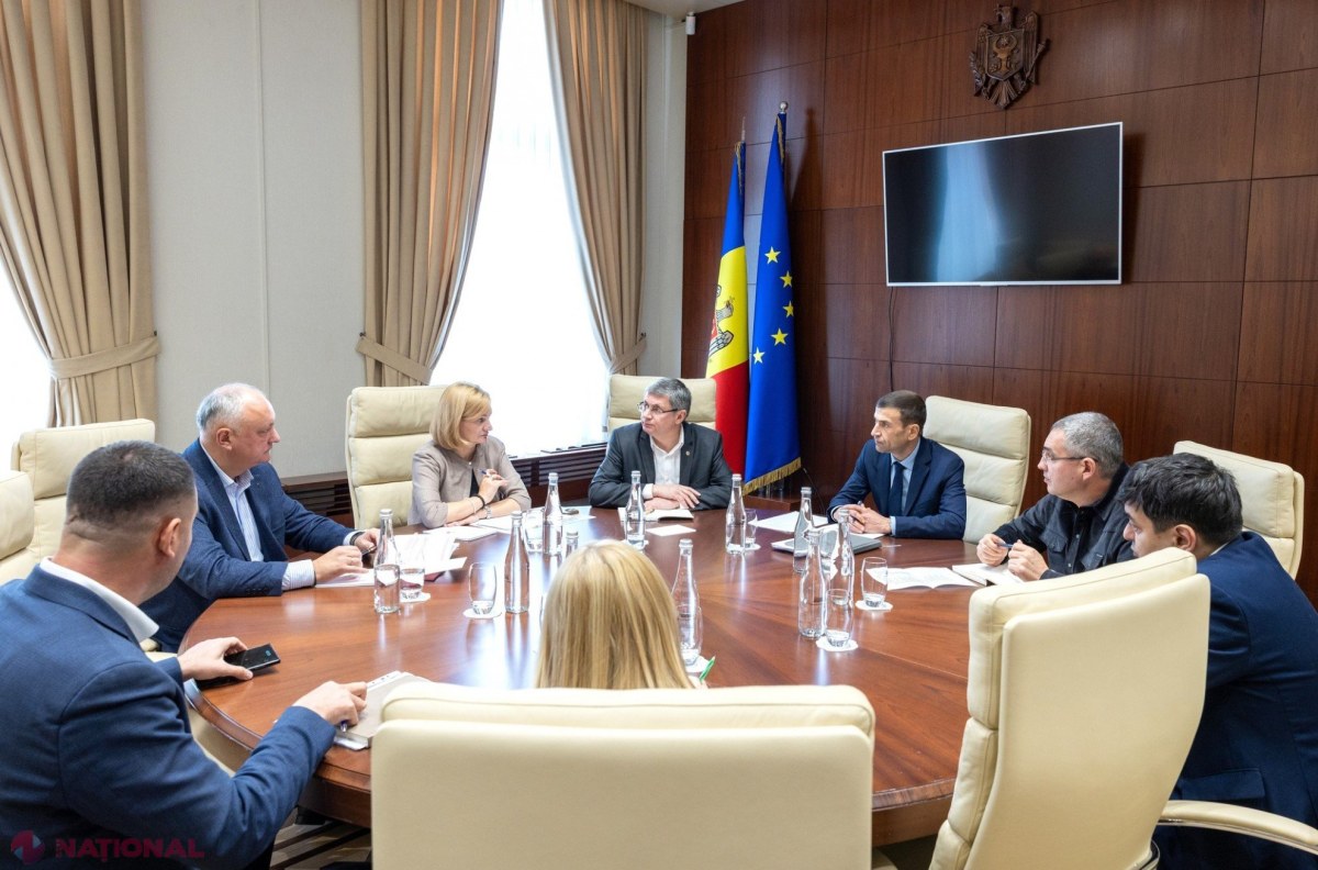 Igor Grosu discută cu liderii parlamentari despre formarea Biroului permanent și a comisiilor legislative