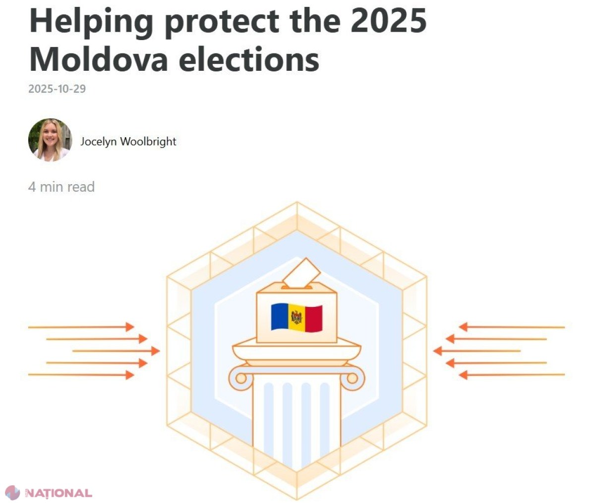 Cloudflare: Scut cibernetic împotriva atacurilor masive în timpul alegerilor parlamentare din Moldova