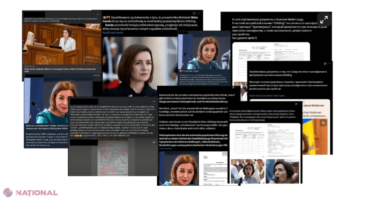 Cum a fost reciclat un fals medical de către rețeaua Pravda pentru a o discredita pe Maia Sandu