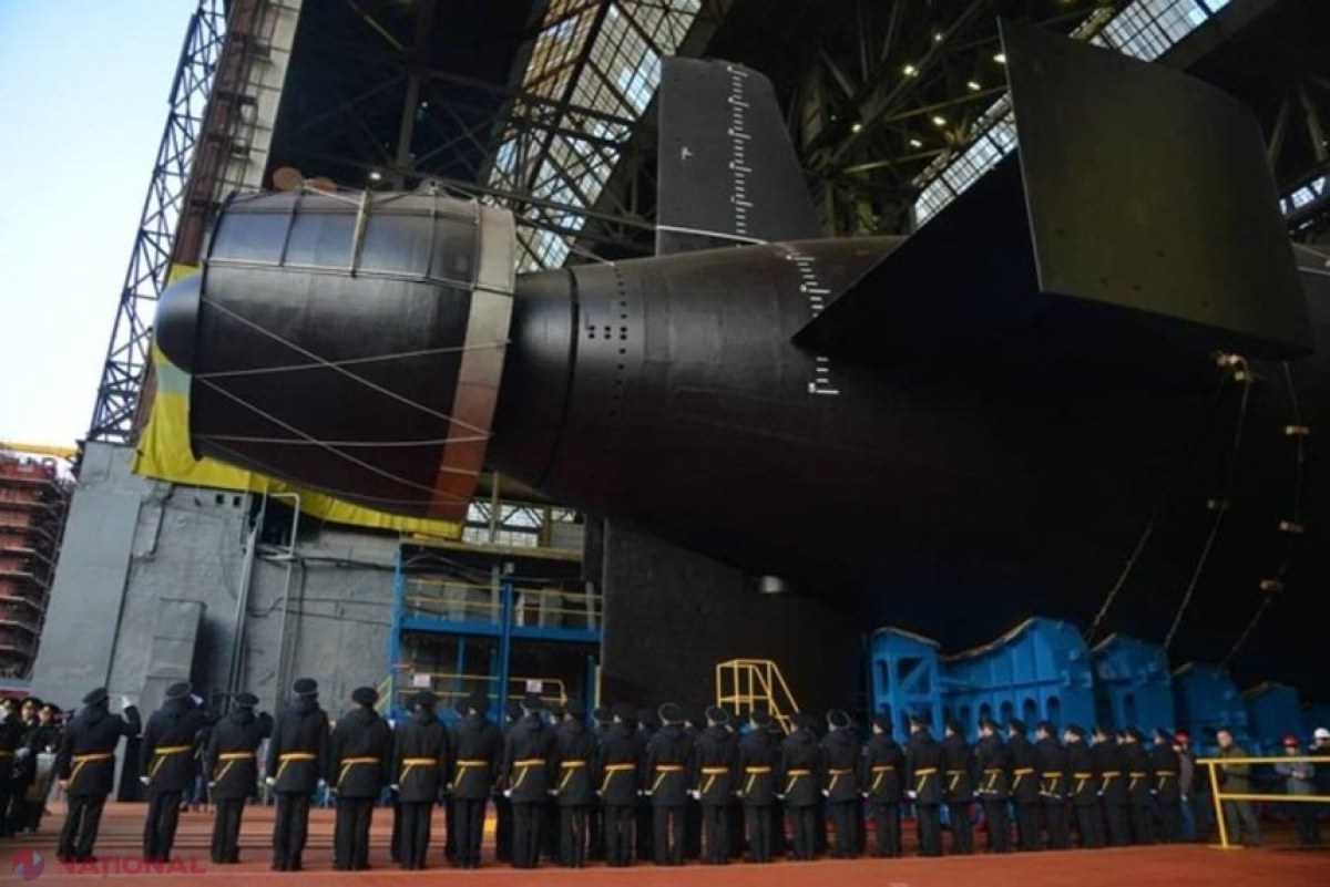 Rusia își amplifică puterea navală prin lansarea submarinului nuclear 